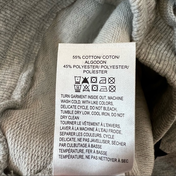 Lucky Brand Grey Star Print Jogger Sweatpants NWT B8/12 - Picture 5 of 10